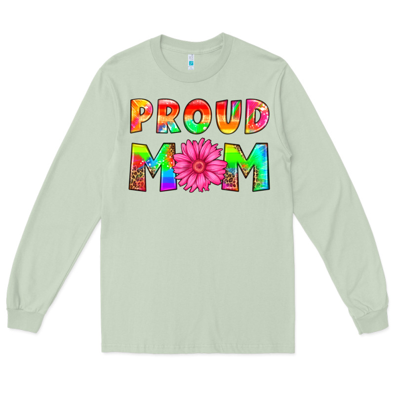 Proud Mom Long Sleeve Tee by HRA Design Shop | Teevron