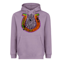 Lavender halloween  horseshoe Heavyweight Hoodie - Jasminsmagicworld