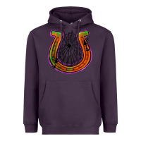 Plum halloween  horseshoe Heavyweight Hoodie - Jasminsmagicworld