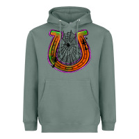 Halloween  Horseshoe Heavyweight Hoodie | Teevron