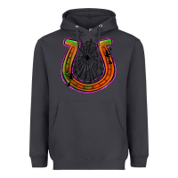 Smoke halloween  horseshoe Heavyweight Hoodie - Jasminsmagicworld