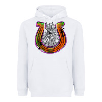 White halloween  horseshoe Heavyweight Hoodie - Jasminsmagicworld