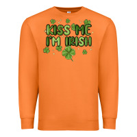 Carrot kiss me i'm irish Premium Sweatshirt - MaliasSmallBusiness
