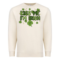 Sandshell kiss me i'm irish Premium Sweatshirt - MaliasSmallBusiness
