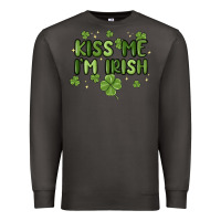 Smoke kiss me i'm irish Premium Sweatshirt - MaliasSmallBusiness