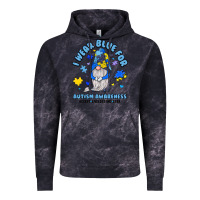 Cloud Black i wear blue for autism awareness Vintage Hoodie - JahusDesignShop