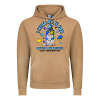 Vintage Camel i wear blue for autism awareness Vintage Hoodie - JahusDesignShop