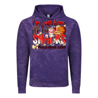 Cloud Purple im just here for the snacks basketball sister Vintage Hoodie - Zillion Design Studio
