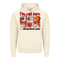 Vintage Artic im just here for the snacks basketball sister Vintage Hoodie - Zillion Design Studio