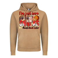 Vintage Camel im just here for the snacks basketball sister Vintage Hoodie - Zillion Design Studio