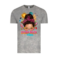 Cloud Rock summer vibes messy bun tbw Vintage Tee - texasbilliewilder