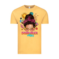 Vintage Mustard summer vibes messy bun tbw Vintage Tee - texasbilliewilder
