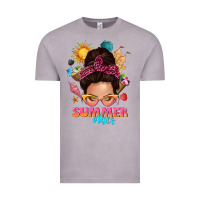 Summer Vibes Messy Bun Tbw Vintage Tee | Teevron