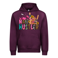 Mauve Wine nail hustler Urban Hoodie - Jasminsmagicworld