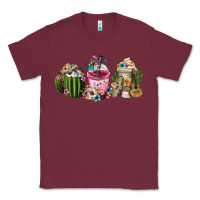 Burgundy mexican day of the dead coffee cups Classic Tee - FaDigitalArtStudio