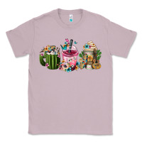 Lilac mexican day of the dead coffee cups Classic Tee - FaDigitalArtStudio