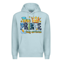 Blue Mist The Prince Has Arrived Premium Hoodie - MaliasSmallBusiness