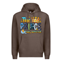 Coffee The Prince Has Arrived Premium Hoodie - MaliasSmallBusiness