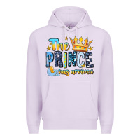Lilac The Prince Has Arrived Premium Hoodie - MaliasSmallBusiness