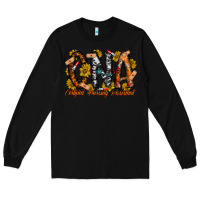 Black cna Long Sleeve Tee - RacoonDesign