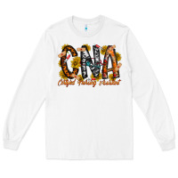 White cna Long Sleeve Tee - RacoonDesign