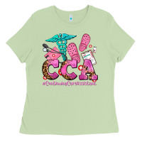 Matcha cca  continuing care assistant with crocs Ladies Tee - AdoDesignShop