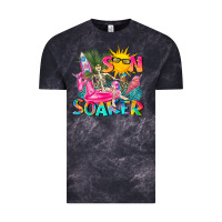 Cloud Black sun soaker Vintage Tee - texasbilliewilder