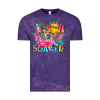 Cloud Purple sun soaker Vintage Tee - texasbilliewilder