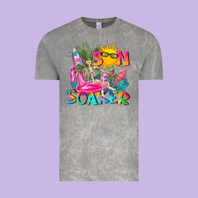 Sun Soaker Vintage Tee Designed By Texasbilliewilder