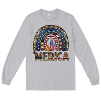 Moon Dust merica rainbow Long Sleeve Tee - CowhideDigitalArt