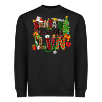 Black santa's favorite lvn Heavyweight Sweatshirt - Zillion Design Studio