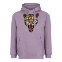 Lavender ocelot head Heavyweight Hoodie - LillyAllenDesigns