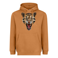Meerkat ocelot head Heavyweight Hoodie - LillyAllenDesigns