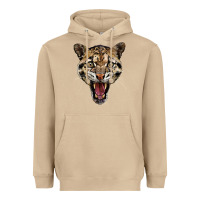 Mushroom ocelot head Heavyweight Hoodie - LillyAllenDesigns