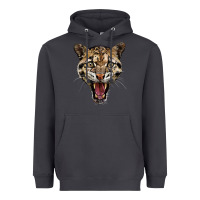 Smoke ocelot head Heavyweight Hoodie - LillyAllenDesigns