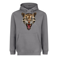 Storm ocelot head Heavyweight Hoodie - LillyAllenDesigns