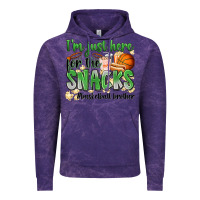 Cloud Purple i'm just here for the snacks #basketball brother Vintage Hoodie - Zillion Design Studio