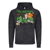 Vintage Black i'm just here for the snacks #basketball brother Vintage Hoodie - Zillion Design Studio