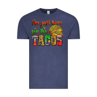 Vintage Denim i'm just here for the tacos Vintage Tee - Zillion Design Studio