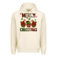 Tofu Merry Christmas cupcakes Premium Hoodie - NancyCooperArtShop