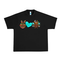 Black peace love thanksgiving turkey Urban Heavy Tee - RanaPortraitStore