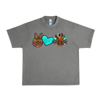 Tornado peace love thanksgiving turkey Urban Heavy Tee - RanaPortraitStore