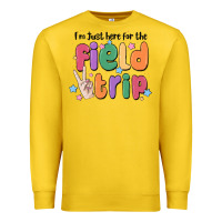 Lemon i'm just here for the field trip Premium Sweatshirt - MaliasSmallBusiness