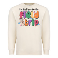 Sandshell i'm just here for the field trip Premium Sweatshirt - MaliasSmallBusiness