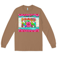 Toasted Coconut proud mom Long Sleeve Tee - HRA Design Shop