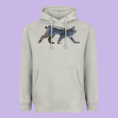 Canada Lynx Heavyweight Hoodie Designed By Lillyallendesigns