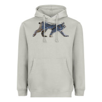 Moon Dust canada lynx Heavyweight Hoodie - LillyAllenDesigns