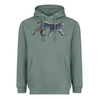 Sage canada lynx Heavyweight Hoodie - LillyAllenDesigns