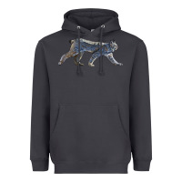 Smoke canada lynx Heavyweight Hoodie - LillyAllenDesigns