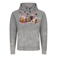 Cloud Rock siberian cat coffee cups Vintage Hoodie - texasbilliewilder